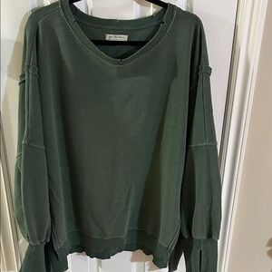 We The Free Camden sweatshirt green